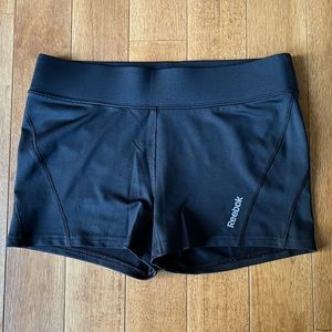 Womens Reebok Play Dry booty shorts size M black
